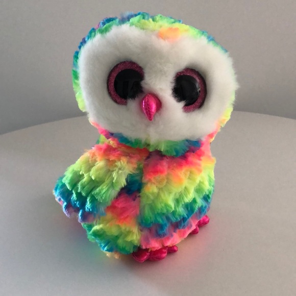 ty rainbow owl